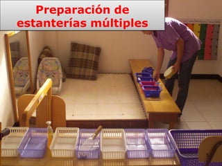 Preparación de estanterías múltiples5