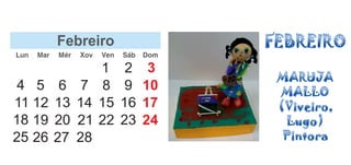 Calendario sobremesa wire o cpi uxio novoneira