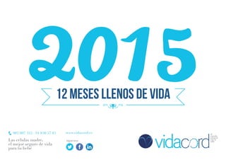 Calendario VidaCord 2015