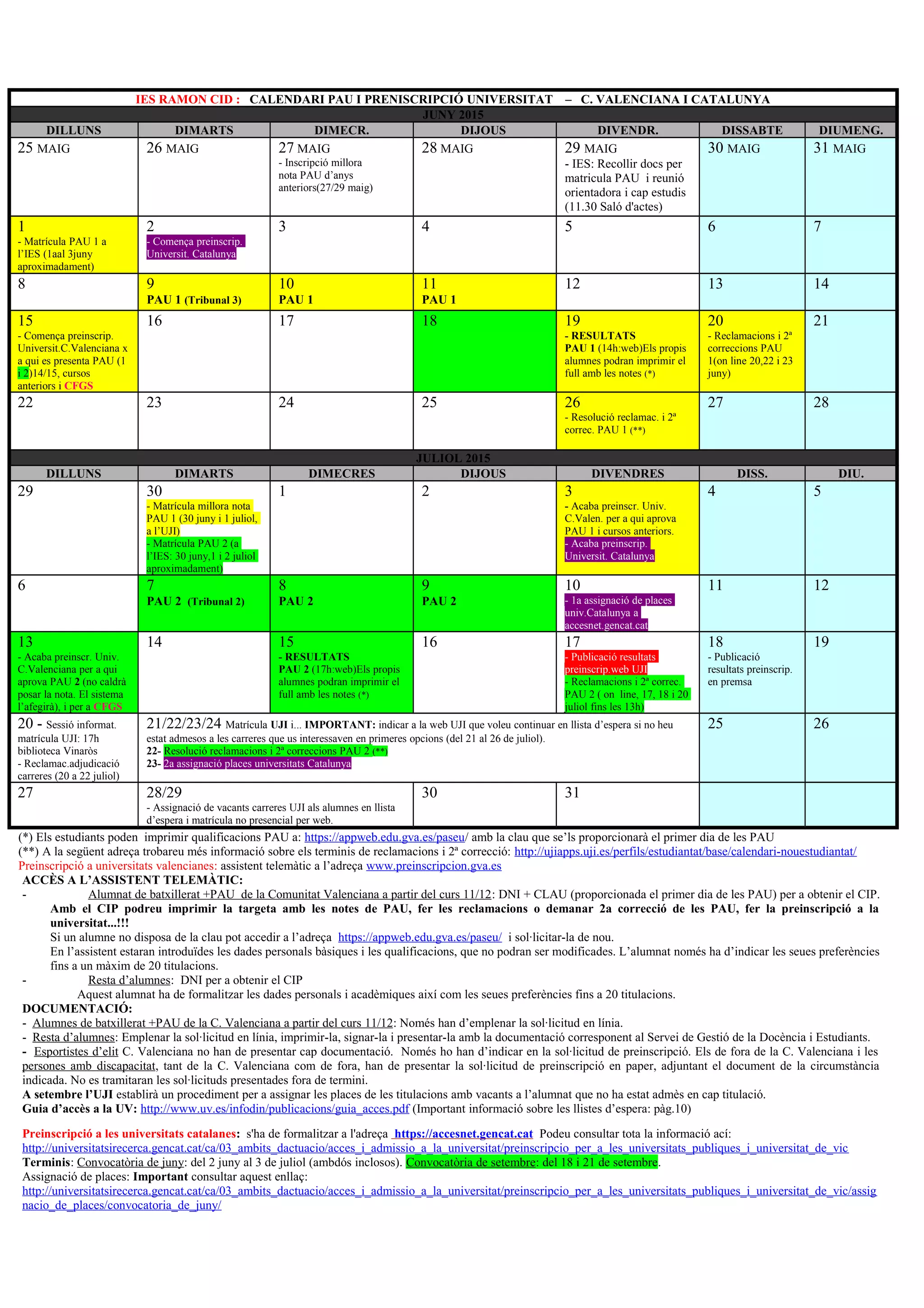 Calendari pau i preniscr. univ.x al 15 16 (22515) PDF