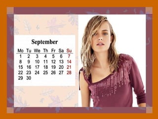 Calendar modele 2014