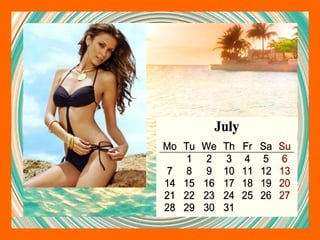 Calendar modele 2014