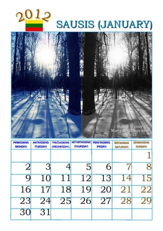 Calendar pdf