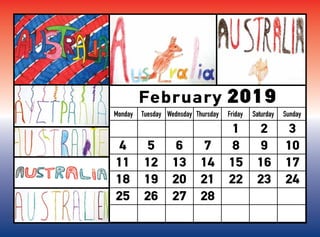 February 2019
Monday Tuesday Wednsday Thursday Friday Saturday Sunday
6
13
20
27
7
14
21
28
1
8
15
22
2
9
16
23
3
10
17
24
4
11
18
25
5
12
19
26
 