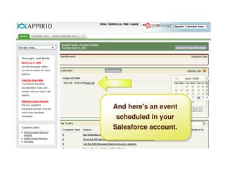 Salesforce and Google Calendar