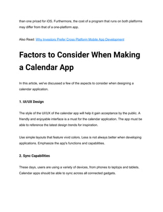 Calender Mobile App Development_ A Comprehensive Guide 2024.pdf