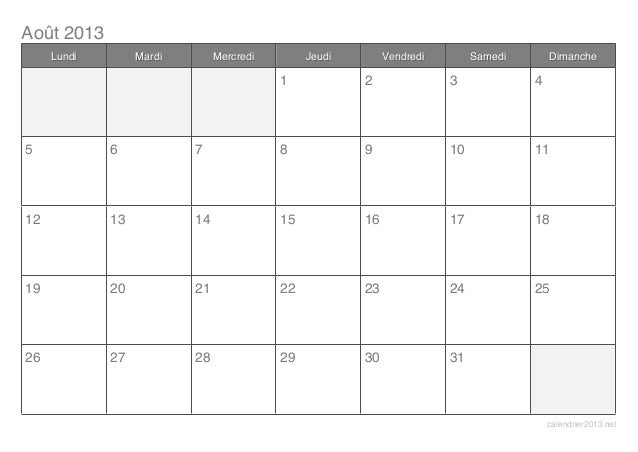 calendrier 2013parmois