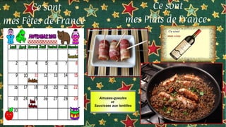 Amuses-gueules
et
Saucisses aux lentilles
 