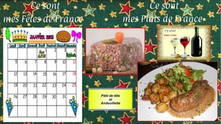 Pâté de tête
et
Andouillette
 