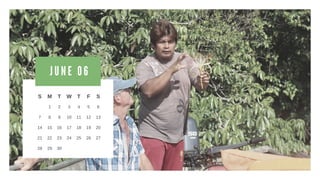 J U N E 0 6
S M T W T F S
3 4 5 6
7 8
1
9
2
10 11 12 13
14 15 16 17 18 19 20
21 22 23
30
24 25 26 27
28 29
 