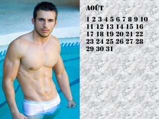 Août
1 2 3 4 5 6 7 8 9 10
11 12 13 14 15 16
17 18 19 20 21 22
23 24 25 26 27 28
29 30 31

 