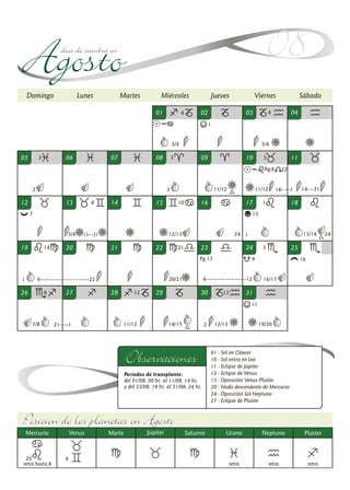 Calendário biodinâmico 2012