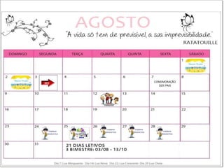 COMEMORAÇÃO
DOS PAIS
 