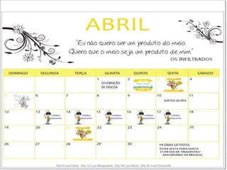 CELEBRAÇÃO
DE PÁSCOA
SORTEIO DA RIFA
 