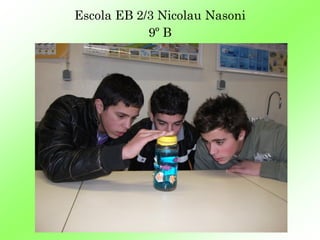 Escola EB 2/3 Nicolau Nasoni
            9º B
 