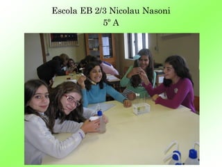 Escola EB 2/3 Nicolau Nasoni
            5º A
 