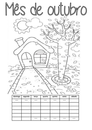 domingo segunda terça quarta quinta sexta sábado
----- ----- ----- ----- ----- -----
----- ----- ----- ----- -----
 