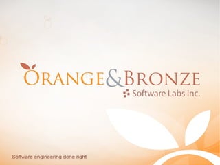 Calen Legaspi of Orange and Bronze at DevCon Summit 2013 #MobileDevNBeyond