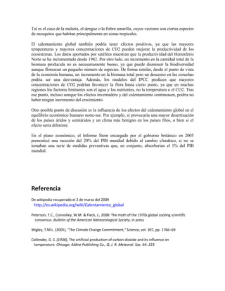 Calentamiento global