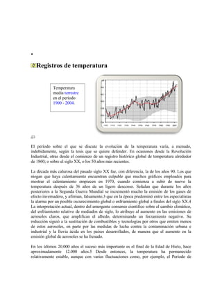 Calentamiento global