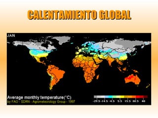 CALENTAMIENTO GLOBAL 