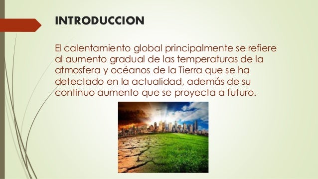 Calentamiento global