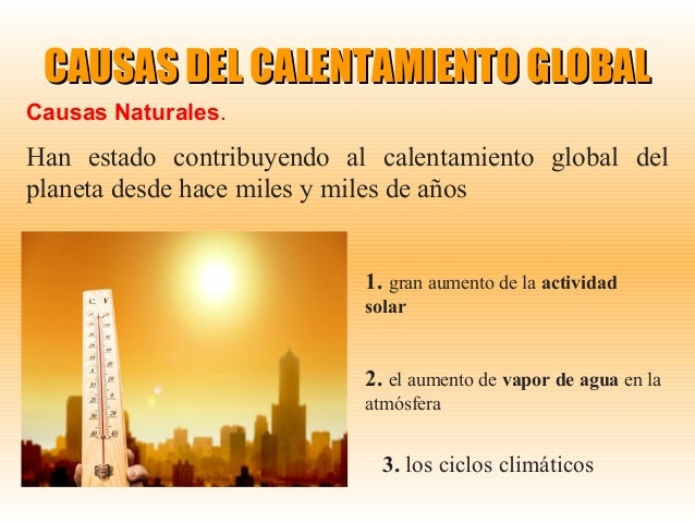 Calentamiento Global