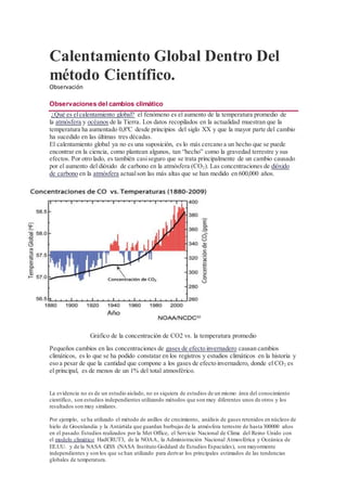 Artículos Que Es El Calentamiento Global Segun Cientificos Artículos Que Es El Calentamiento Global Segun Cientificos