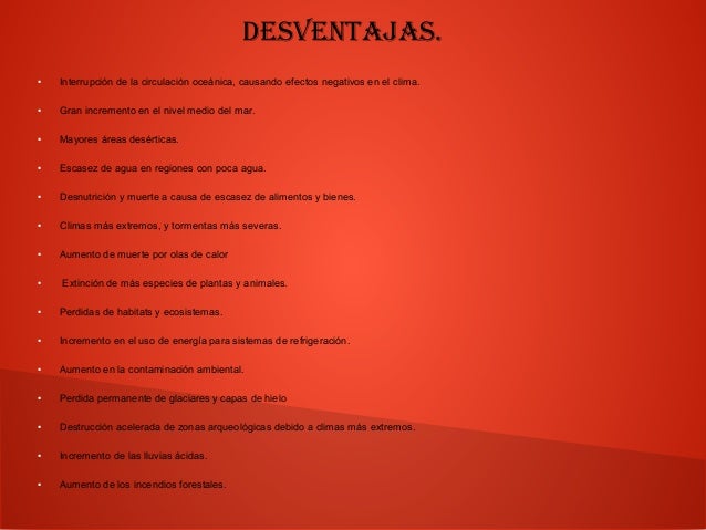 Calentamiento global causas pdf to excel
