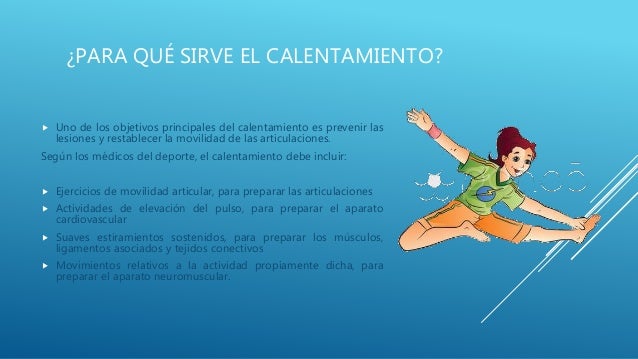 Calentamiento y estiramiento