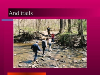 And trails  