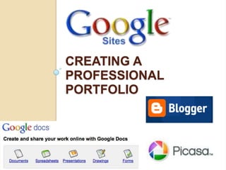 Creating a Professional Portfolio