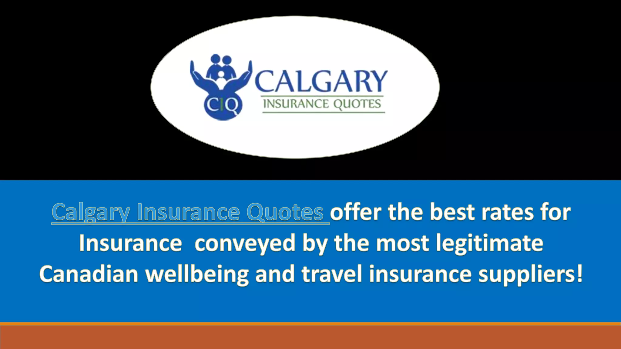 Calgary insurance quotes PPT