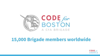 15,000 Brigade members worldwide
 