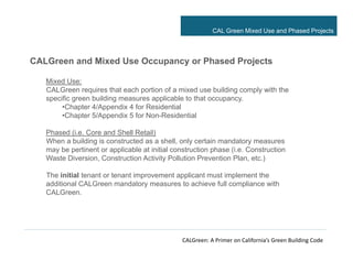 CALGreen: A Primer on California's Green Building Code | PDF