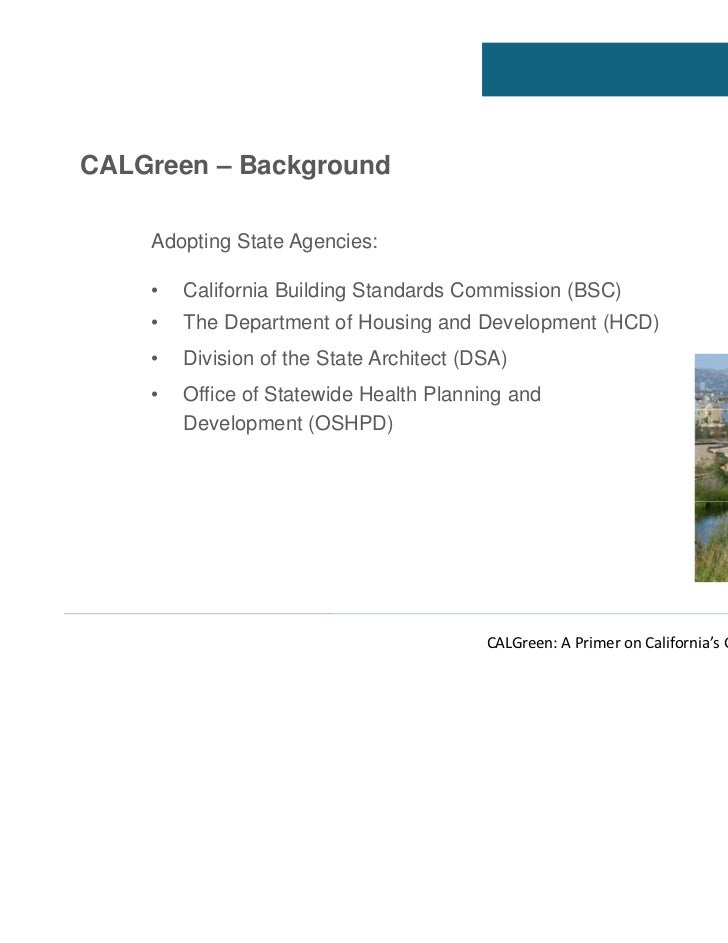 California Green Building Standards Code Part California Green Building Standards Code Part