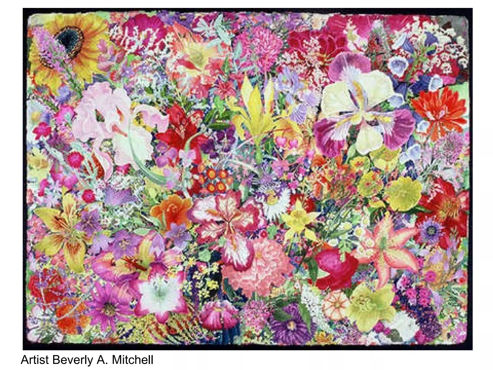 Artist Beverly A. Mitchell 