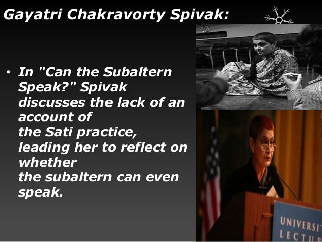 Caliban as subaltern character