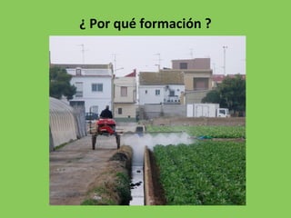 ¿ Por qué formación ?
 