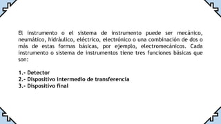 Calibracion rango instrumentacion | PPT