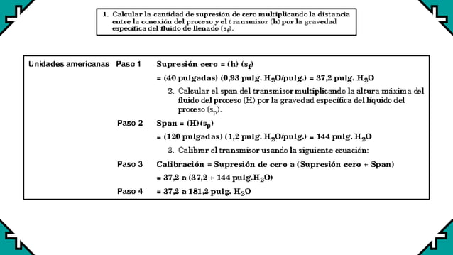 Calibracion rango instrumentacion | PDF