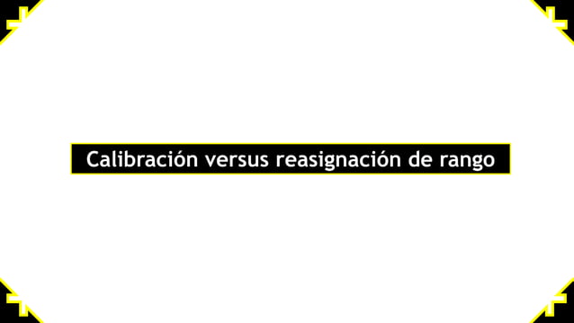 Calibracion rango instrumentacion | PDF