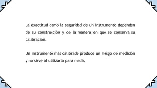 Calibracion rango instrumentacion | PPT
