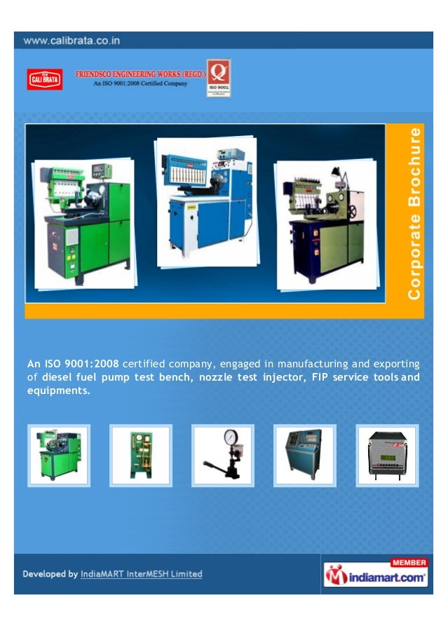 Friendsco Engineering Works Regd Delhi Diesel Fuel Test Benches