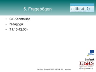Calibrate Validation Austria - Meeting in Eisenstadt