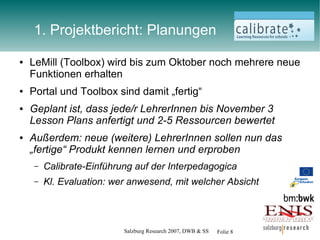 Calibrate Validation Austria - Meeting in Eisenstadt