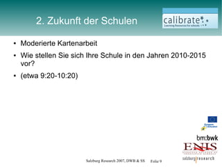 Calibrate Validation Austria - Meeting in Eisenstadt