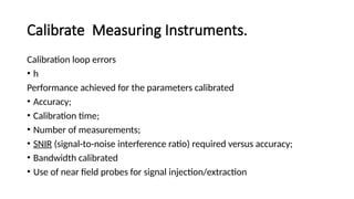 Calibrating and test repairing in e.pptx
