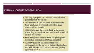Calibration and Quality controls of automated hematology analyzer | PPTX