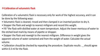 CALIBRATION METHODS OF APPARATUS IN LABORTORY.pptx | Science